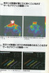 22p 手のツボ刺激が肩こりとボケの予防効果のあることを示すサーモグラフィの画像『即効手のひらツボ秘法』谷津三雄著 マキノ出版より